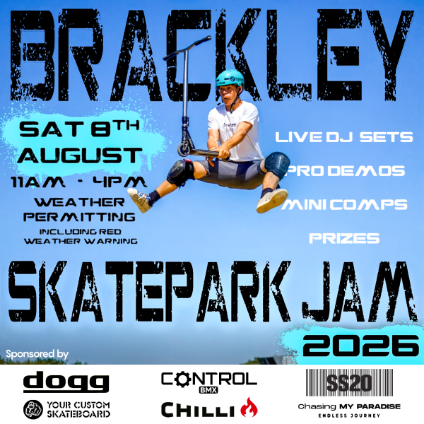 Brackley Skatepark Jam 2026
