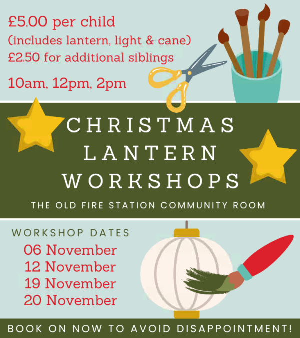 Christmas Lantern Workshop 