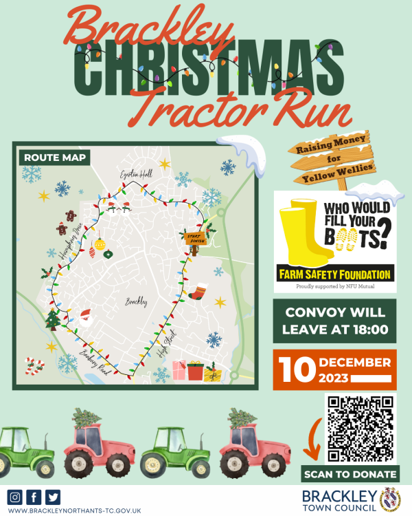 Brackley Christmas Tractor Run 