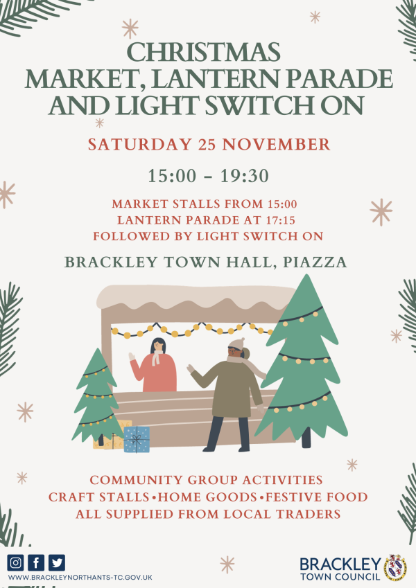 Christmas Market, Lantern Parade and Light Switch On