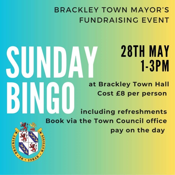 Brackley Mayor's Fundraiser - Sunday Bingo 