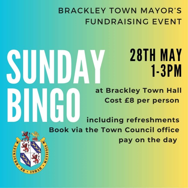 Brackley Mayor's Fundraiser - Sunday Bingo