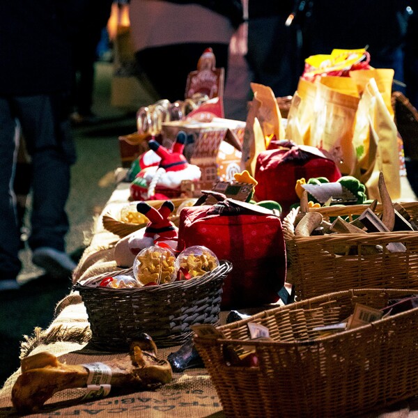 Brackley Christmas Market, Lights & Lanterns