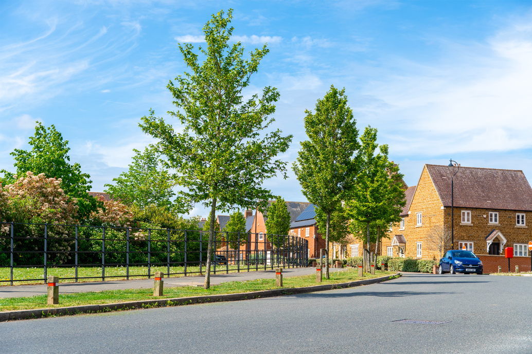Resident Banner Guidelines - title image showing the railings at Poppyfields Park.